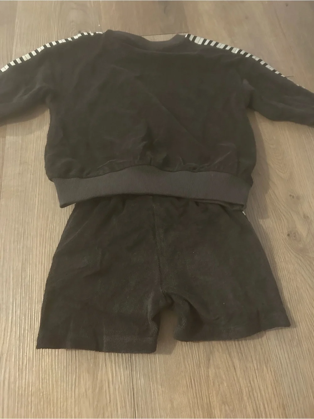Mini Rodini Black Piano-Trim Kids Matching Set